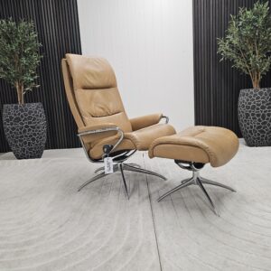 Stressless® Tokyo lenestol med høy rygg og krakk - Bilde 14