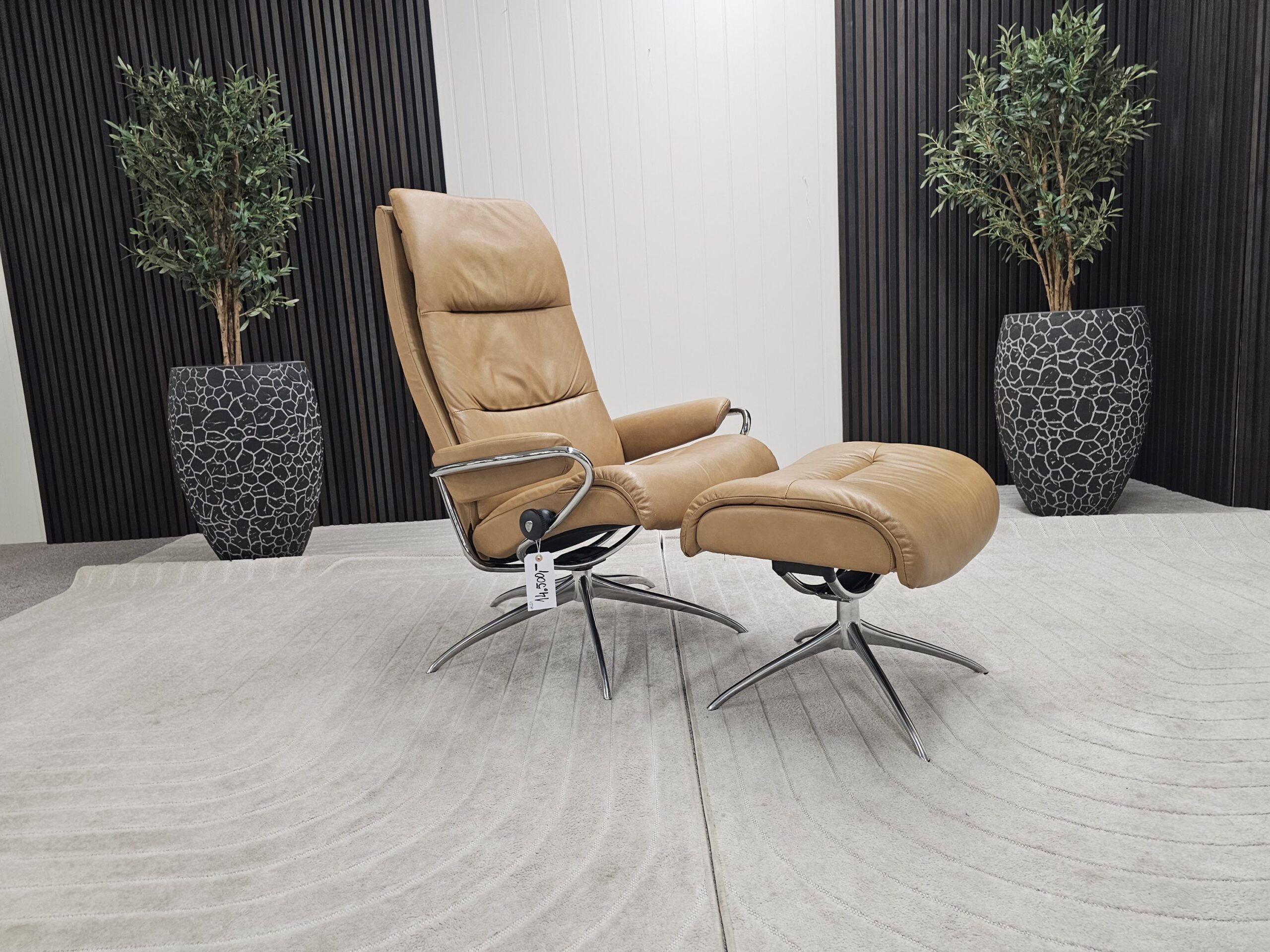 Stressless® Tokyo lenestol med høy rygg og krakk - Bilde 14