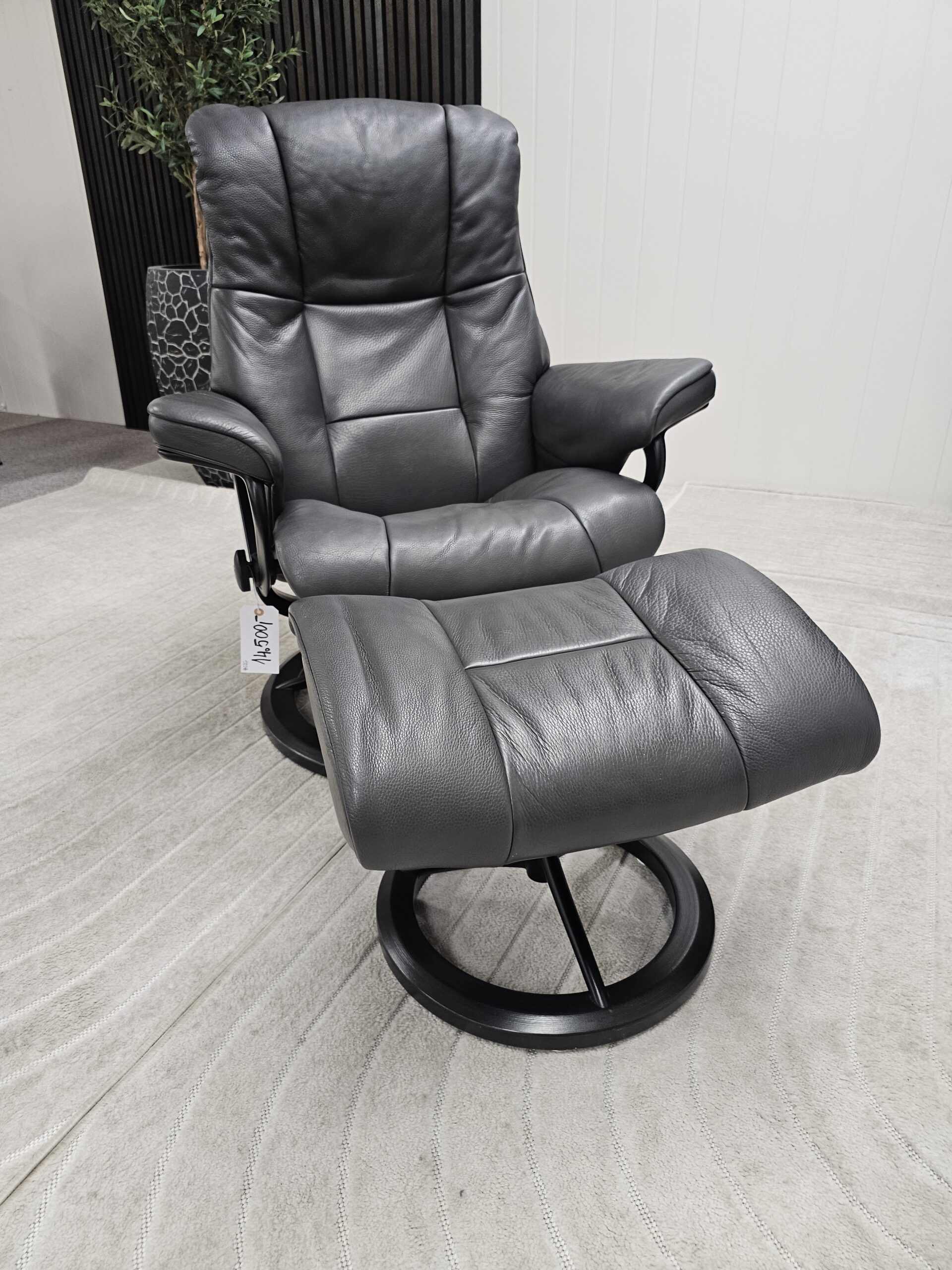 Stressless® Mayfair Signature lenestol med krakk - Bilde 10
