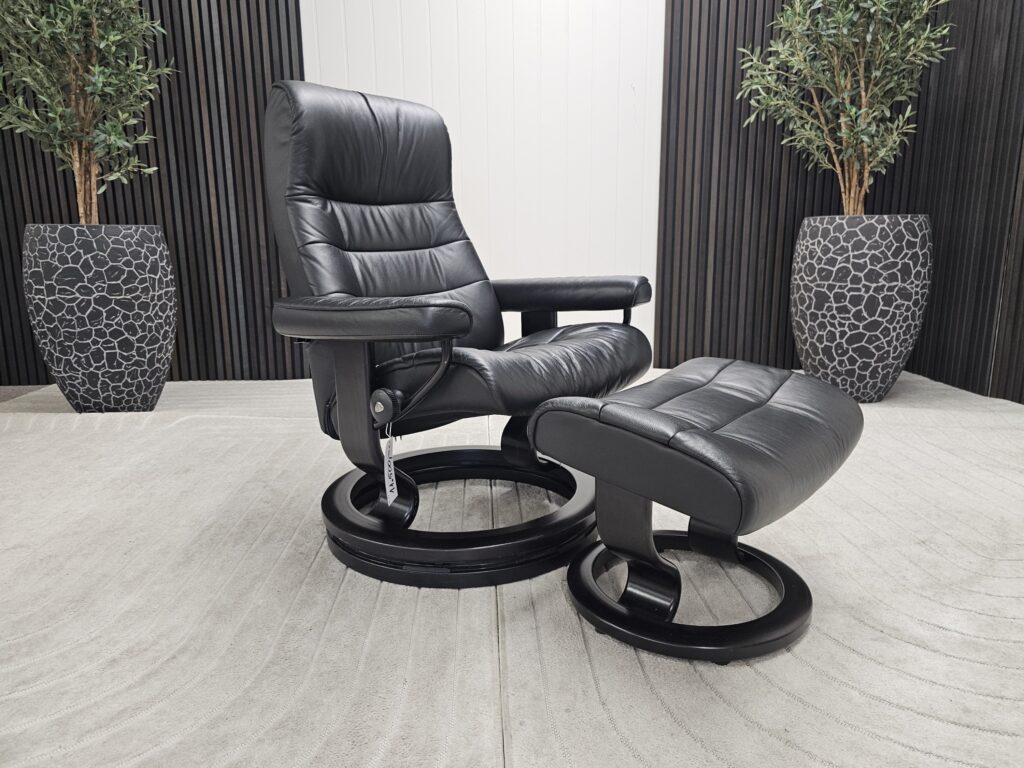 Stressless® Opal lenestol med krakk