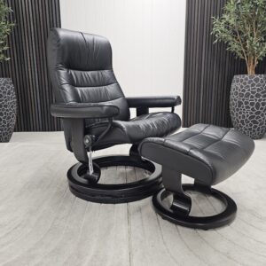 Stressless® Opal lenestol med krakk - Bilde 1
