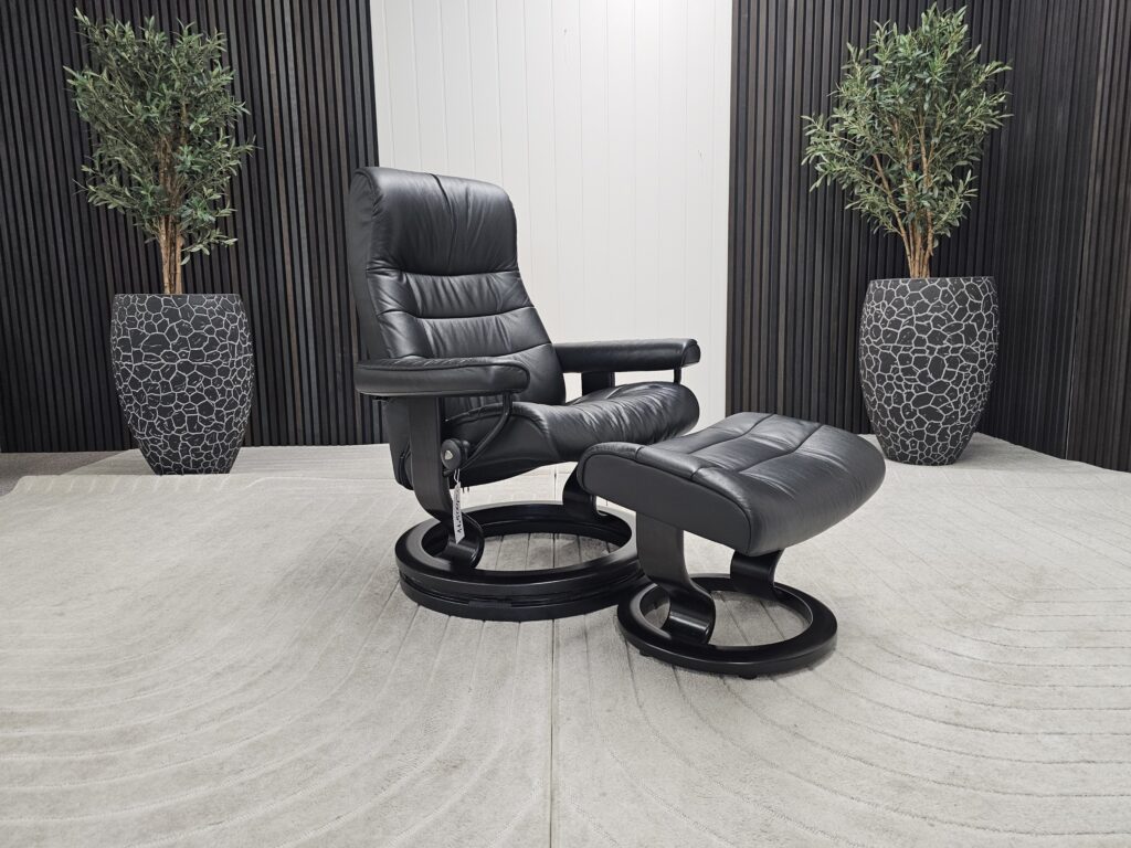 Stressless® Opal lenestol med krakk