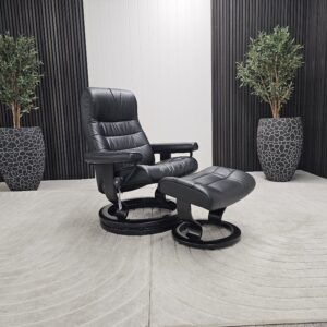 Stressless® Opal lenestol med krakk - Bilde 2