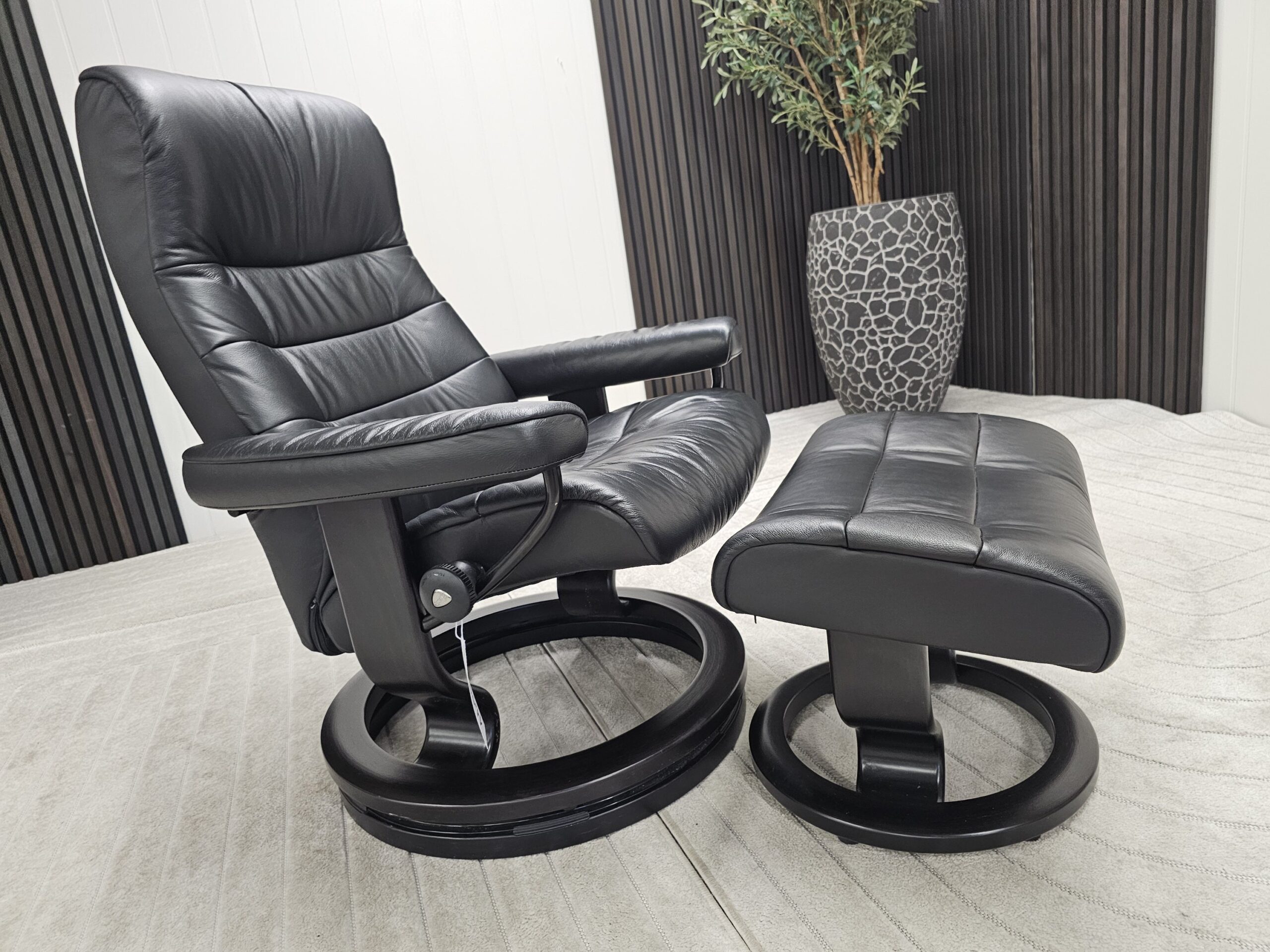 Stressless® Opal lenestol med krakk - Bilde 3