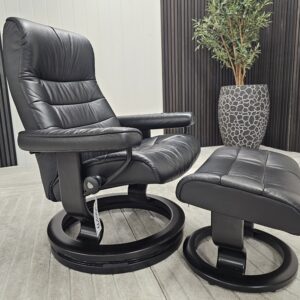 Stressless® Opal lenestol med krakk - Bilde 9