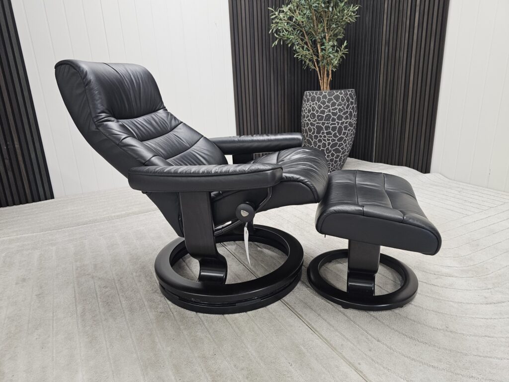 Stressless® Opal lenestol med krakk