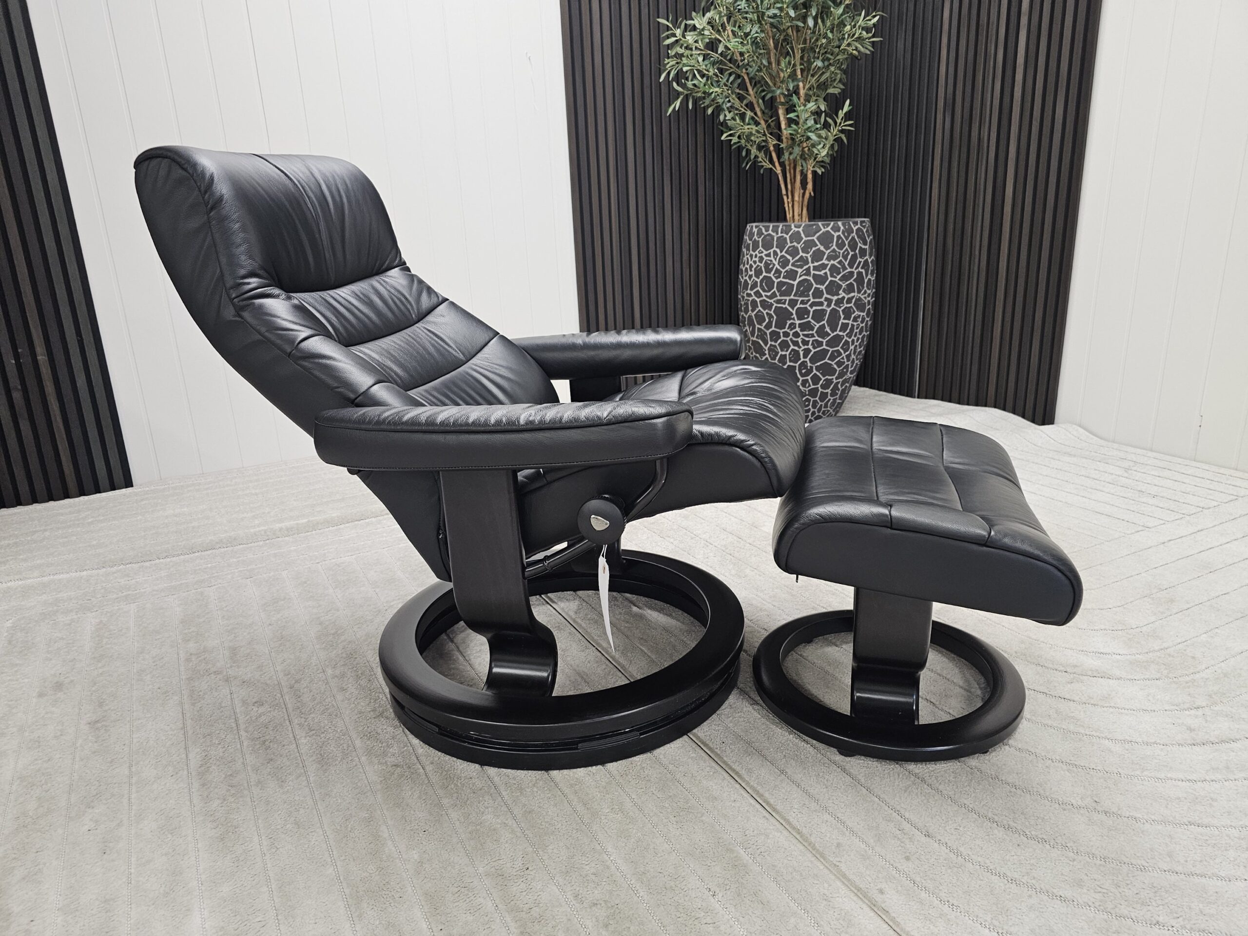 Stressless® Opal lenestol med krakk - Bilde 4