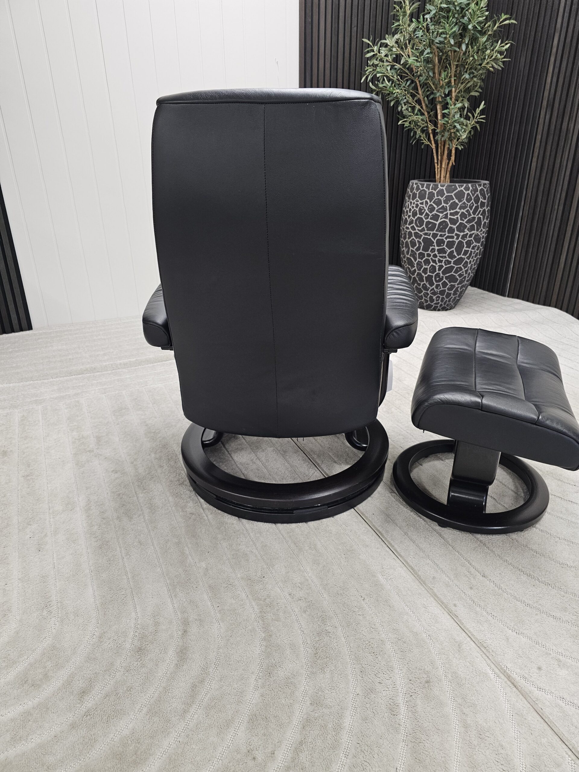 Stressless® Opal lenestol med krakk - Bilde 10