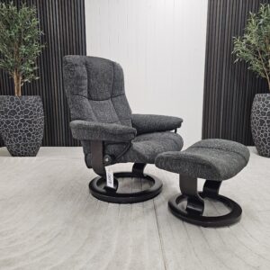 Stressless® Mayfair lenestol med krakk - Bilde 2