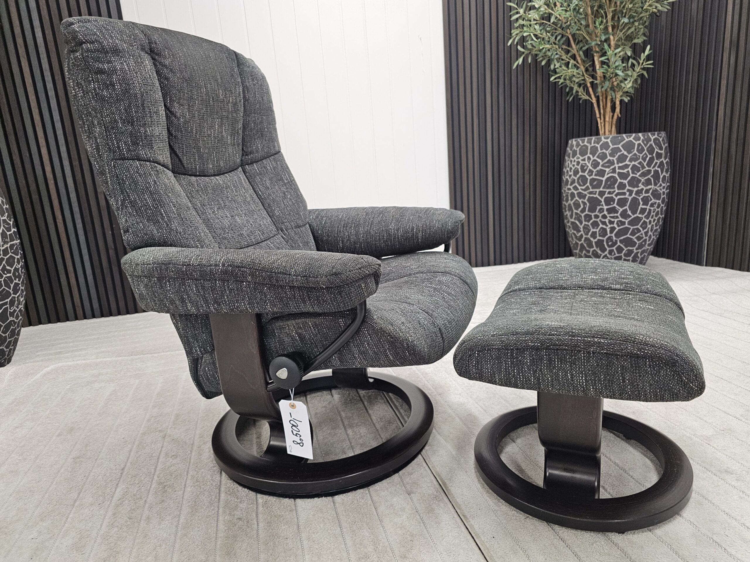 Stressless® Mayfair lenestol med krakk - Bilde 3