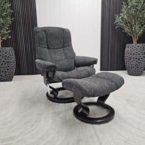 Stressless® Mayfair lenestol med krakk - Bilde 1