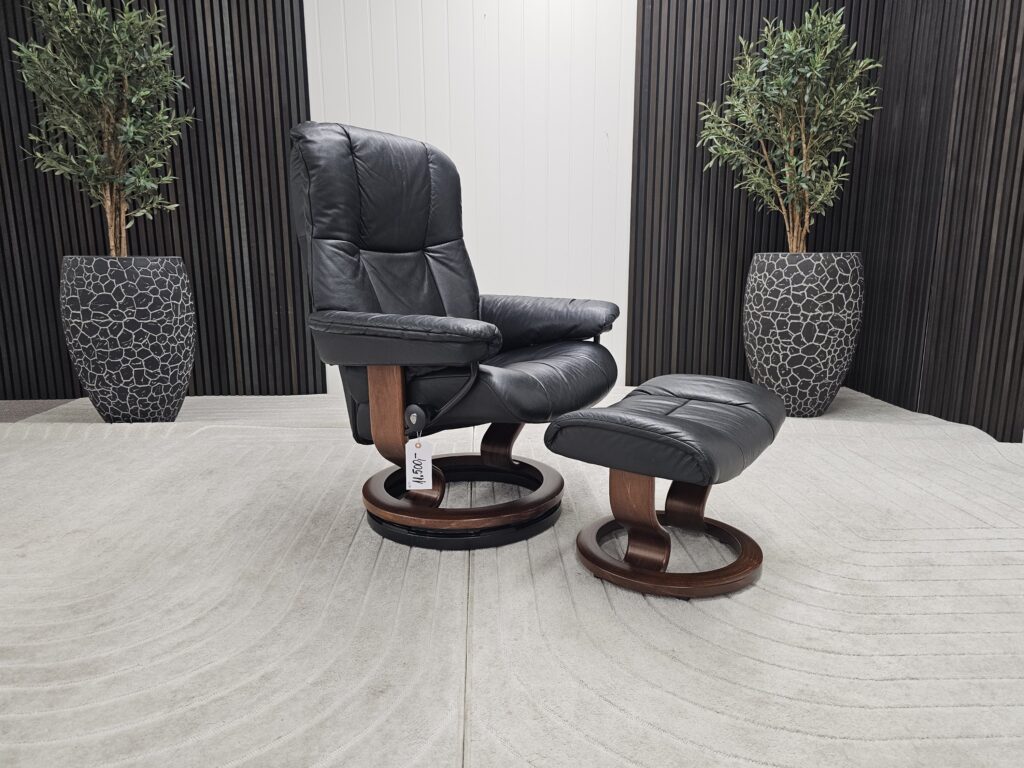 Stressless Mayfair lenestol med krakk