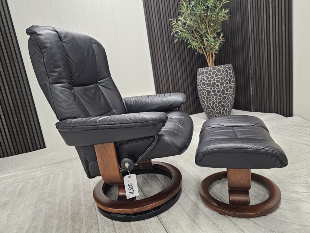 Stressless Mayfair lenestol med krakk