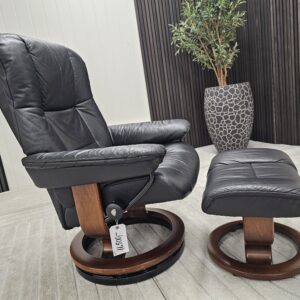 Stressless Mayfair lenestol med krakk - Bilde 3