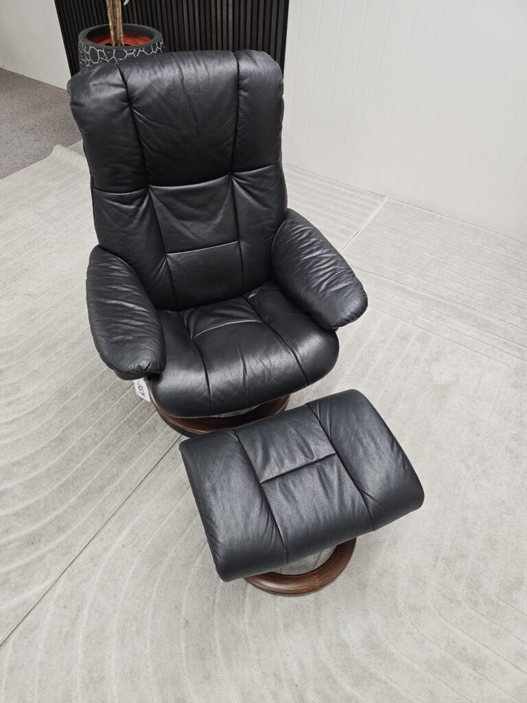 Stressless Mayfair lenestol med krakk