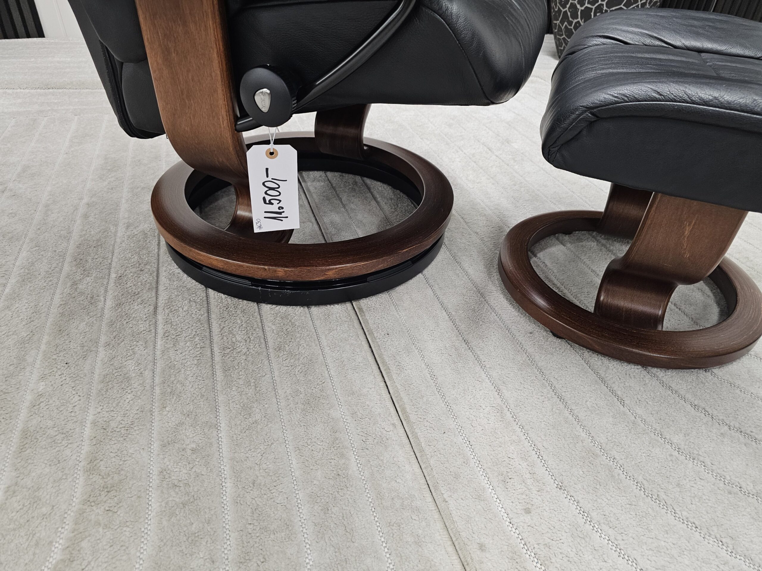 Stressless Mayfair lenestol med krakk - Bilde 4