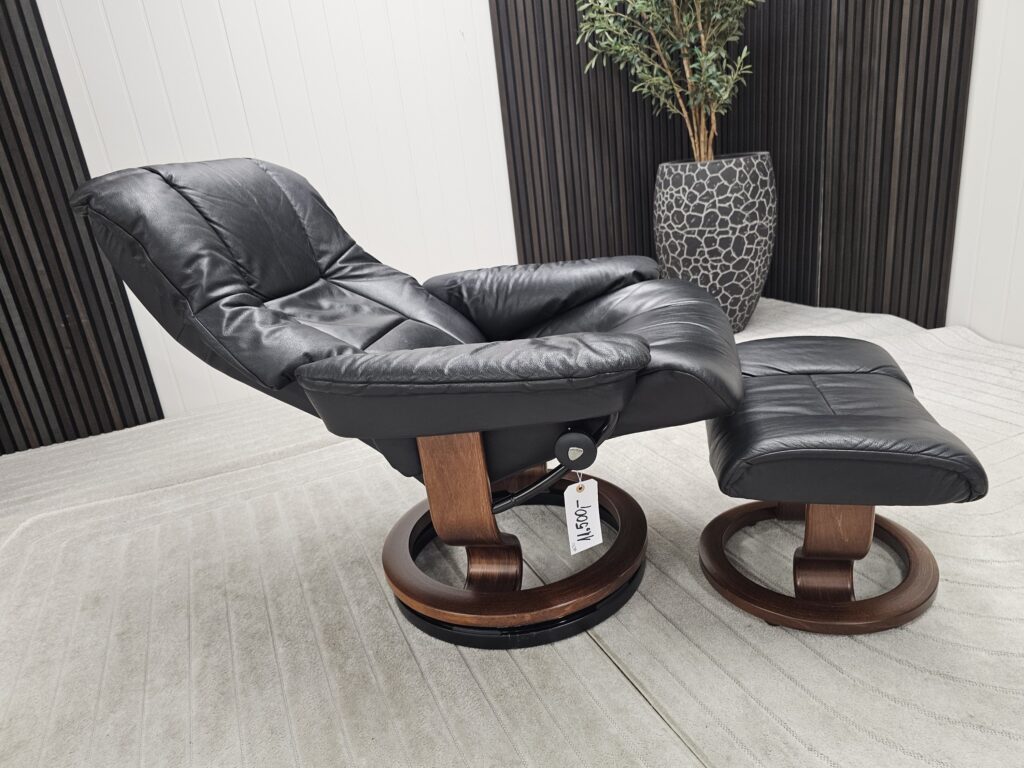 Stressless Mayfair lenestol med krakk