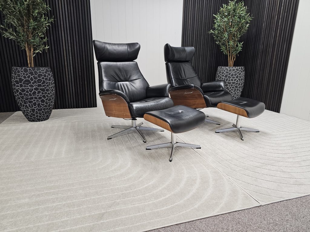 2 stk. Conform Air lenestoler med krakk