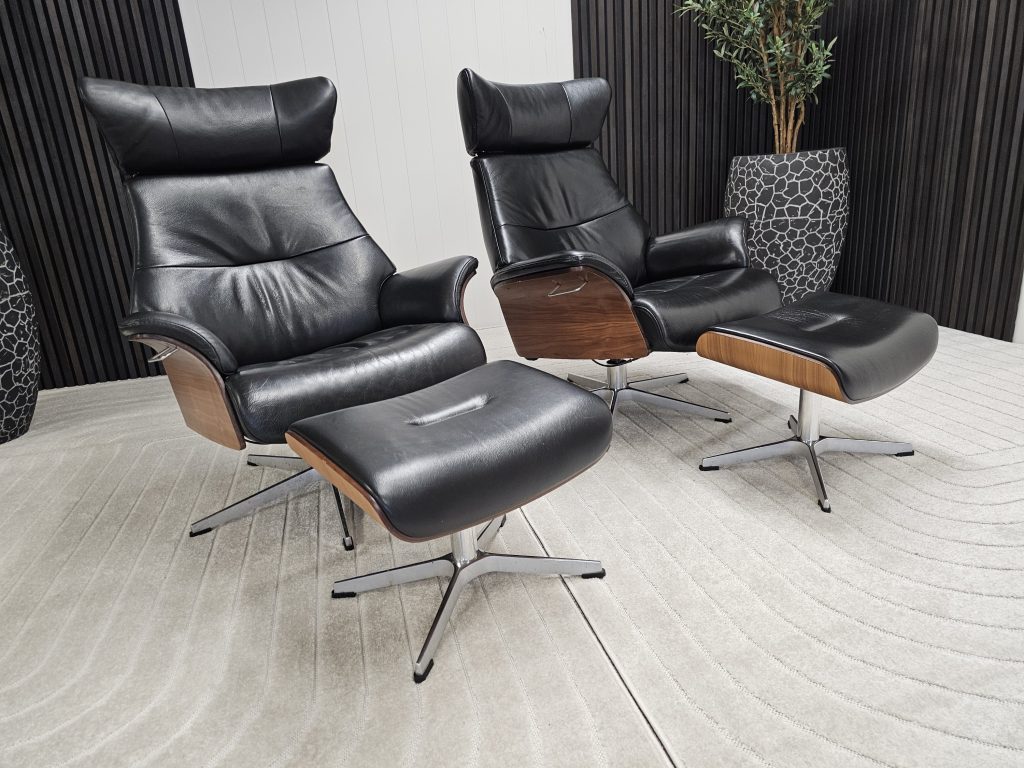 2 stk. Conform Air lenestoler med krakk