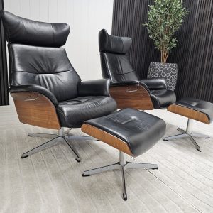 2 stk. Conform Air lenestoler med krakk - Bilde 1