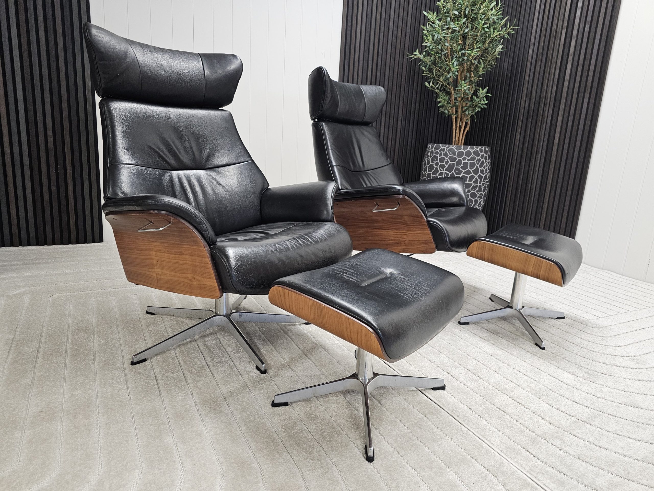 2 stk. Conform Air lenestoler med krakk - Bilde 1