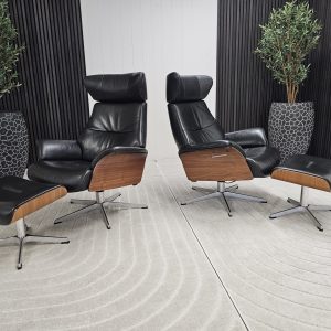 2 stk. Conform Air lenestoler med krakk - Bilde 2