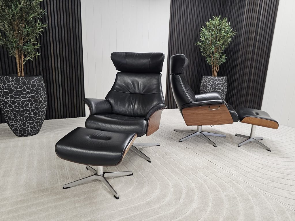 2 stk. Conform Air lenestoler med krakk