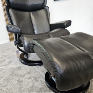 Stressless® Magic lenestol med krakk - Bilde 3