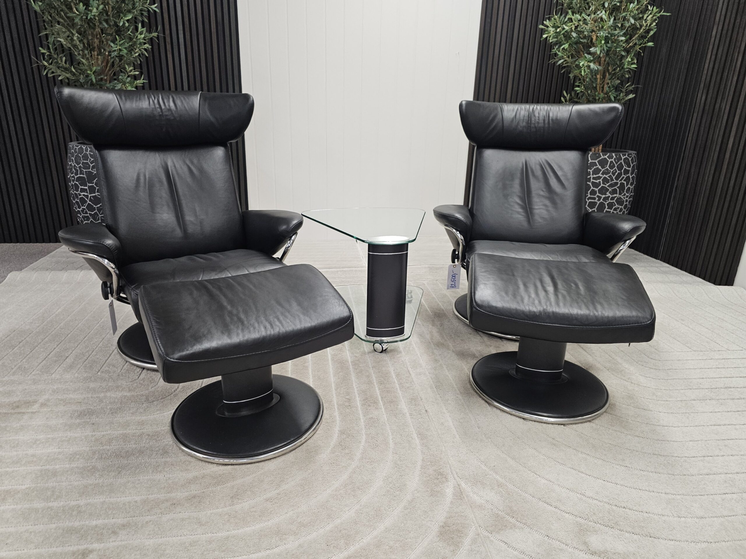 2 stk. Stressless® Jazz lenestoler med krakk - Bilde 13