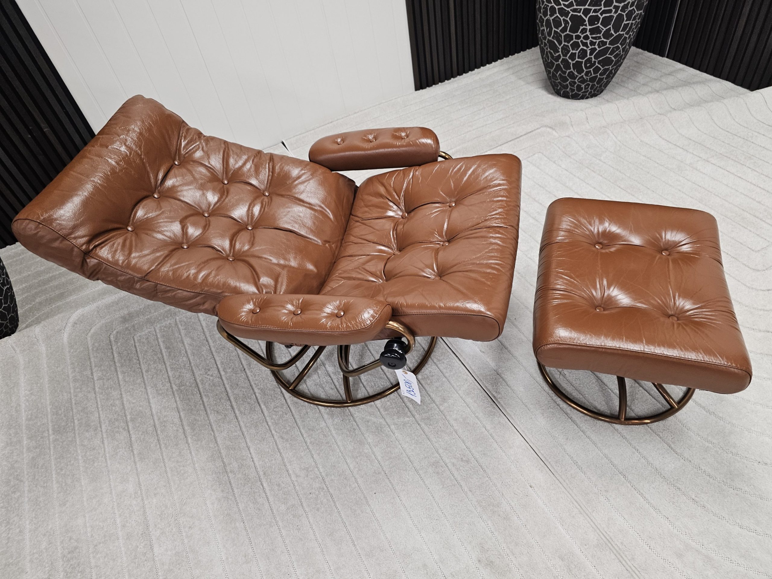 Stressless® Original 1974 lenestol med krakk - Bilde 5