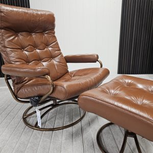 Stressless® Original 1974 lenestol med krakk - Bilde 2