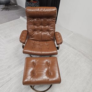 Stressless® Original 1974 lenestol med krakk - Bilde 9