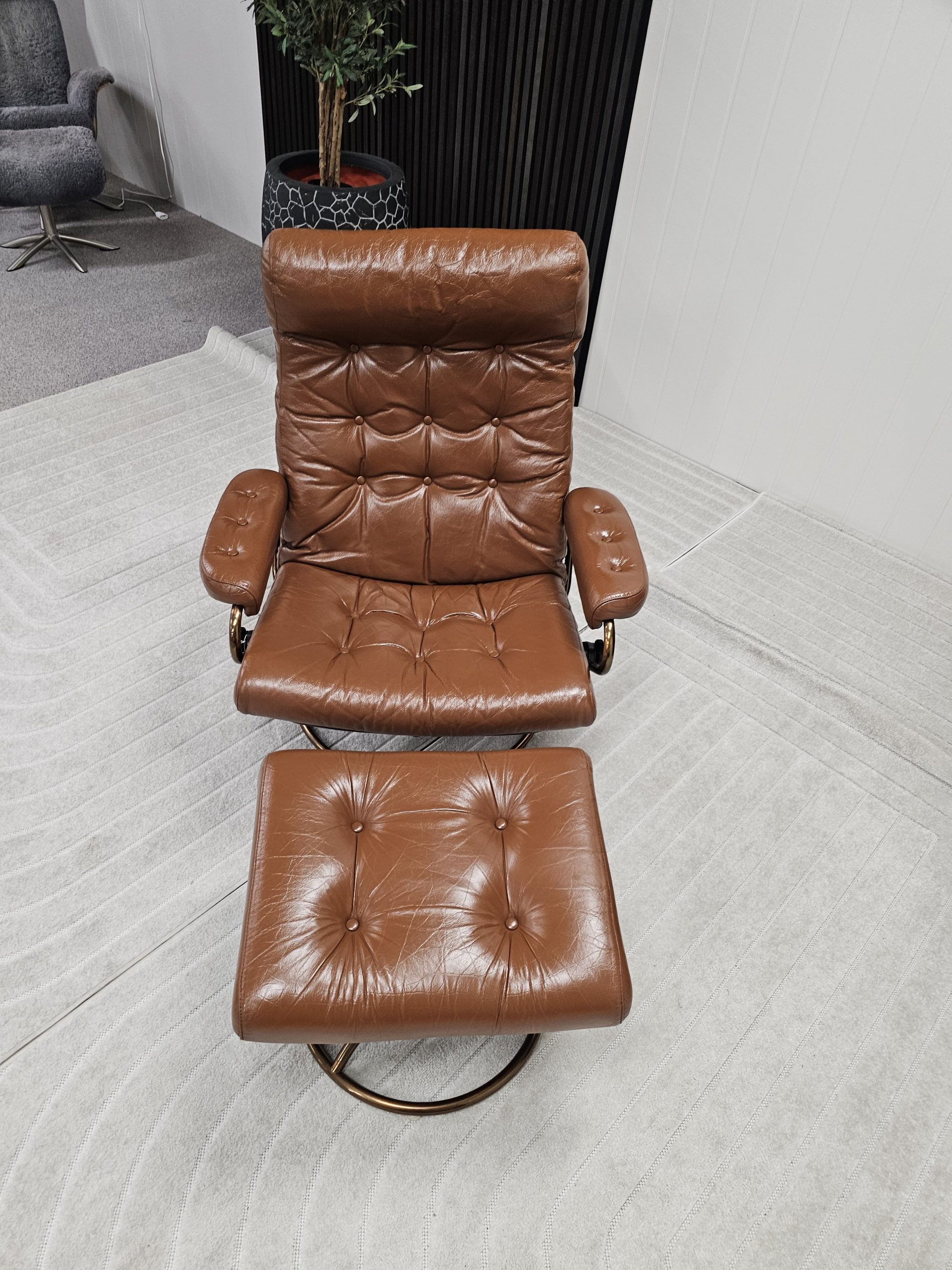 Stressless® Original 1974 lenestol med krakk - Bilde 9