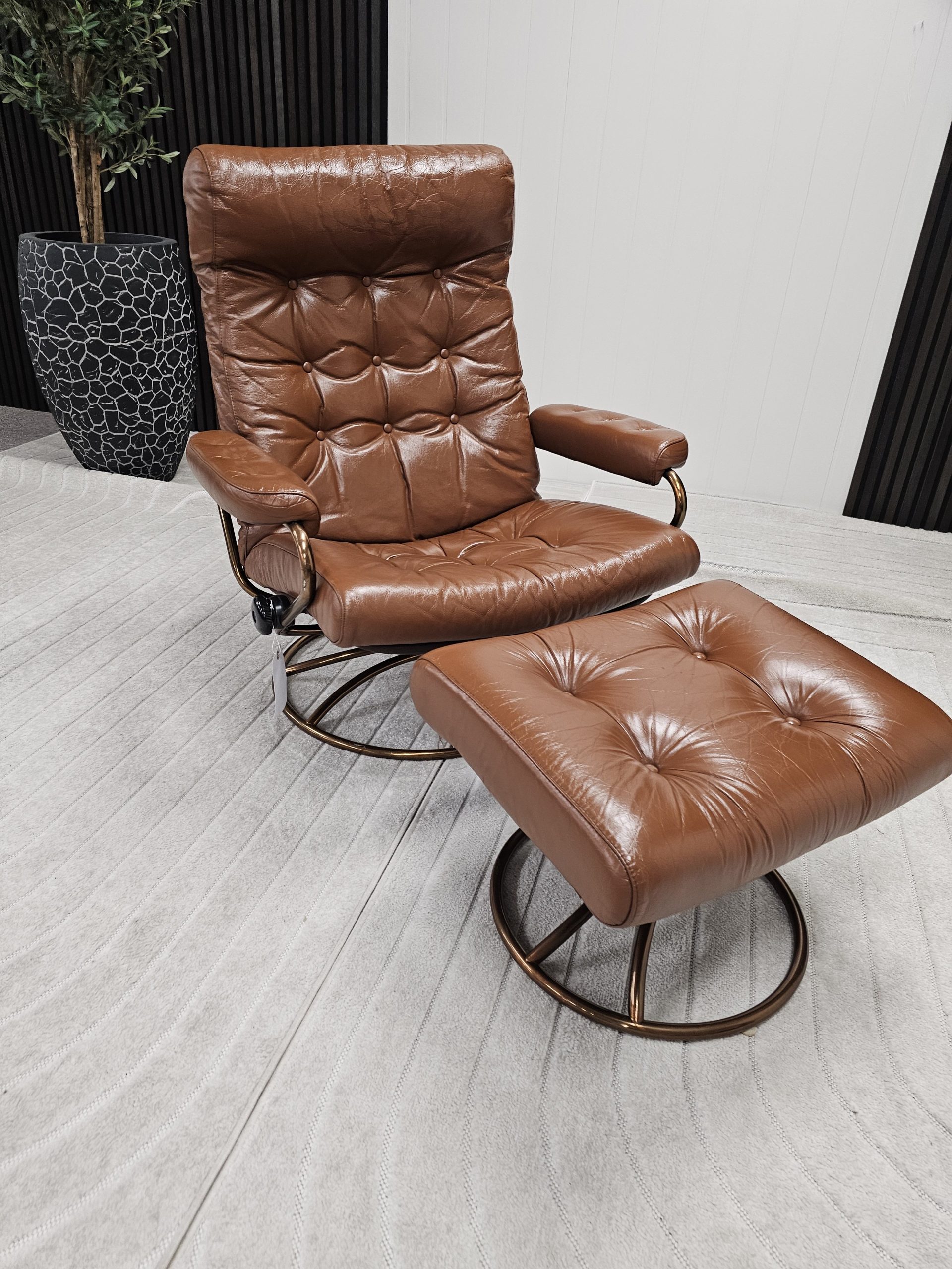 Stressless® Original 1974 lenestol med krakk - Bilde 14