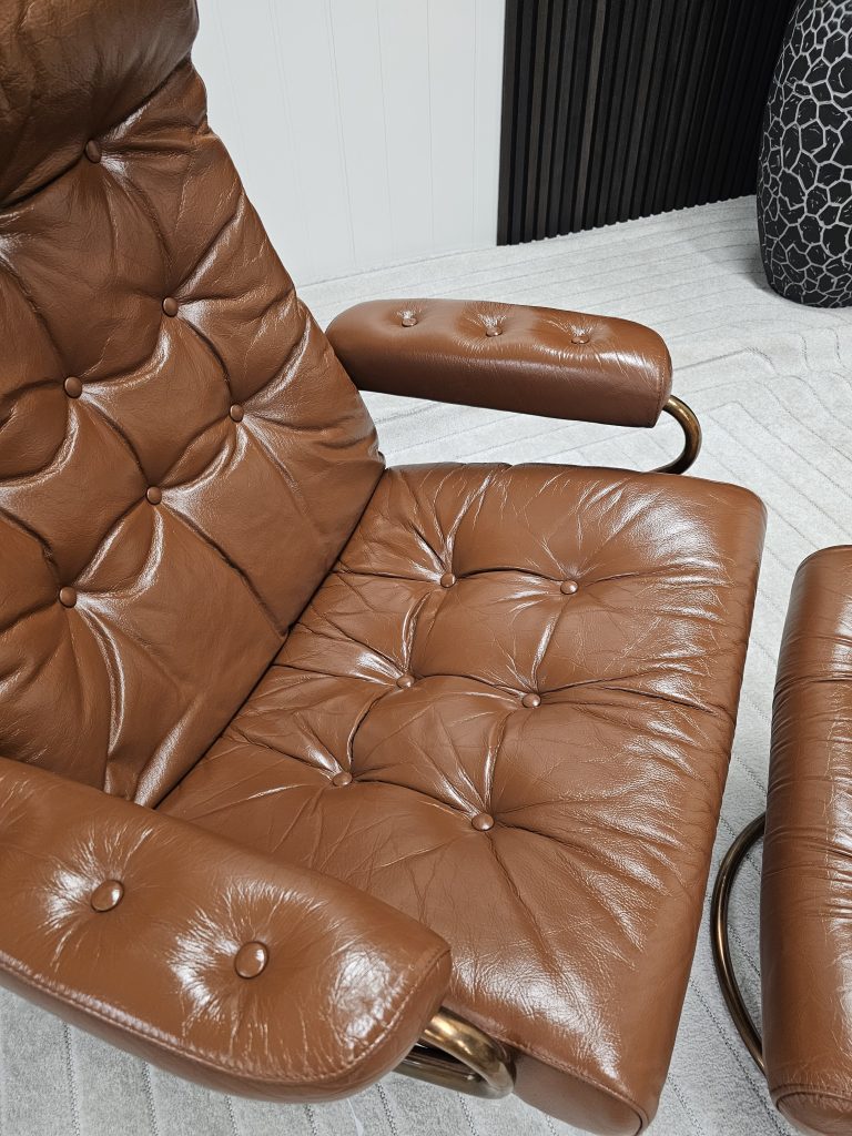 Stressless® Original 1974 lenestol med krakk