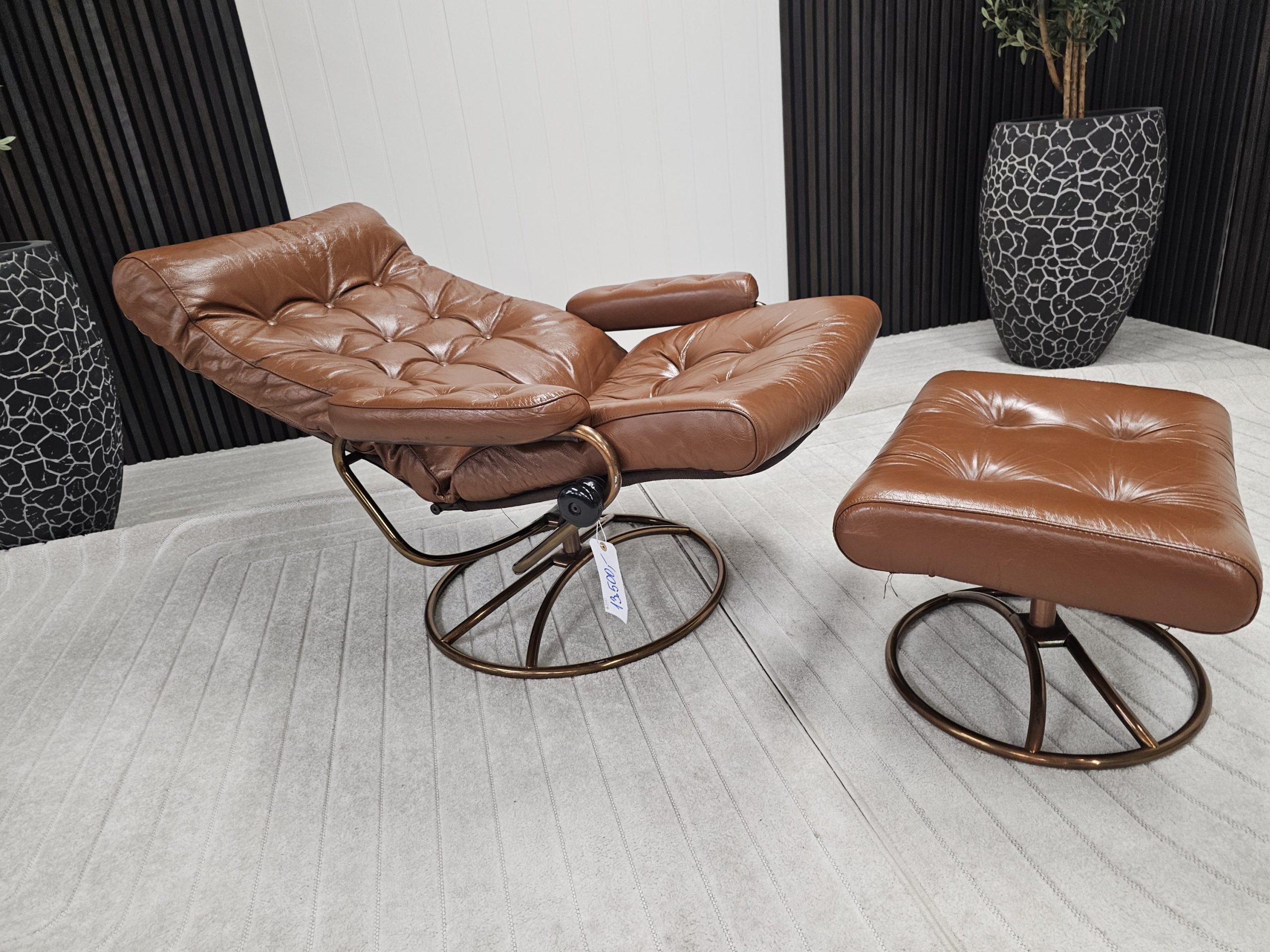 Stressless® Original 1974 lenestol med krakk - Bilde 6