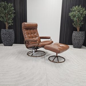 Stressless® Original 1974 lenestol med krakk - Bilde 4