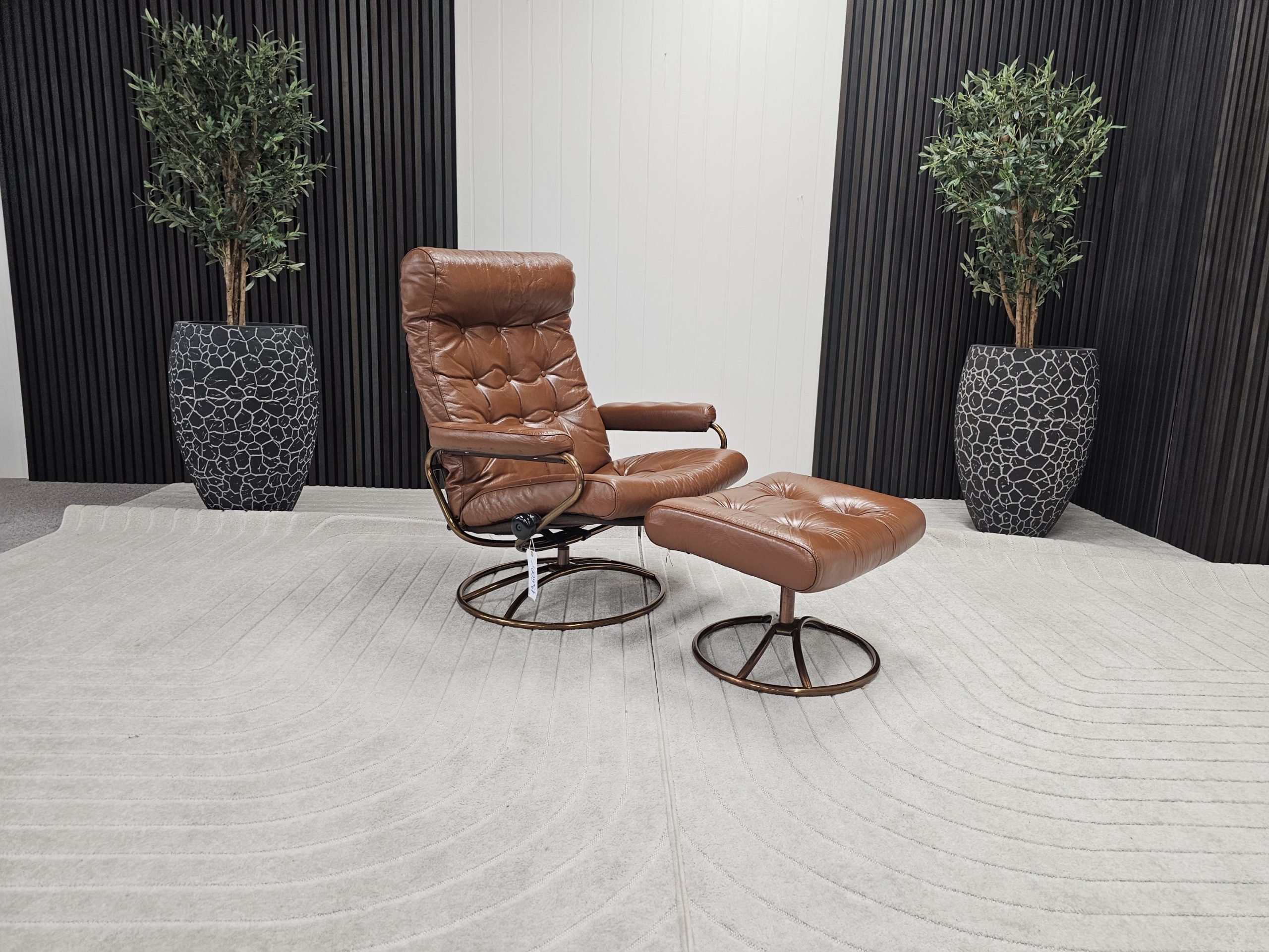 Stressless® Original 1974 lenestol med krakk - Bilde 4