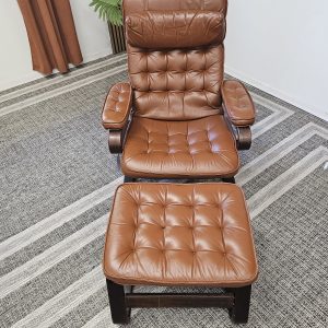 Ekornes Stressless Globe lenestol med krakk - Bilde 18