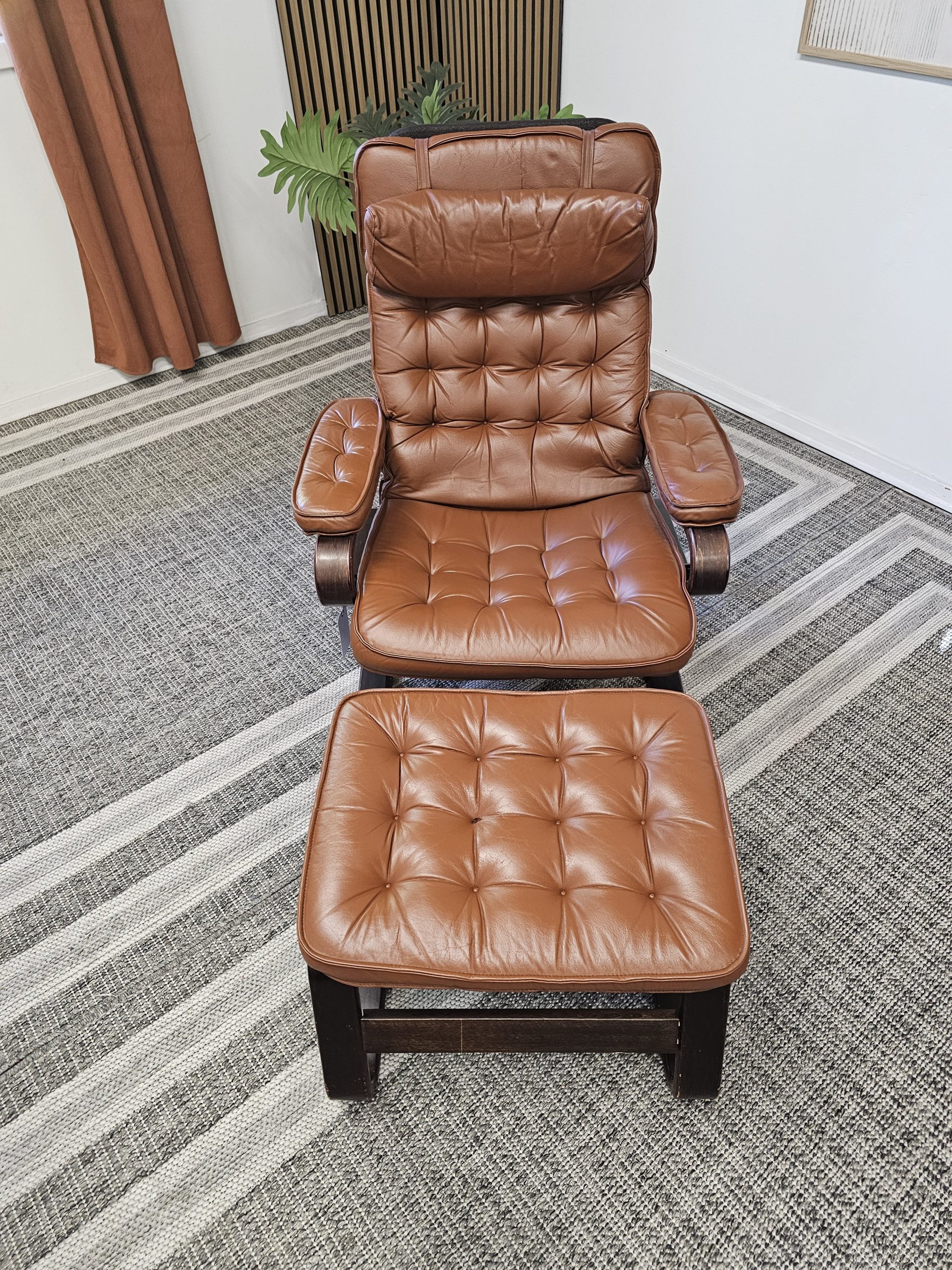Ekornes Stressless Globe lenestol med krakk - Bilde 18
