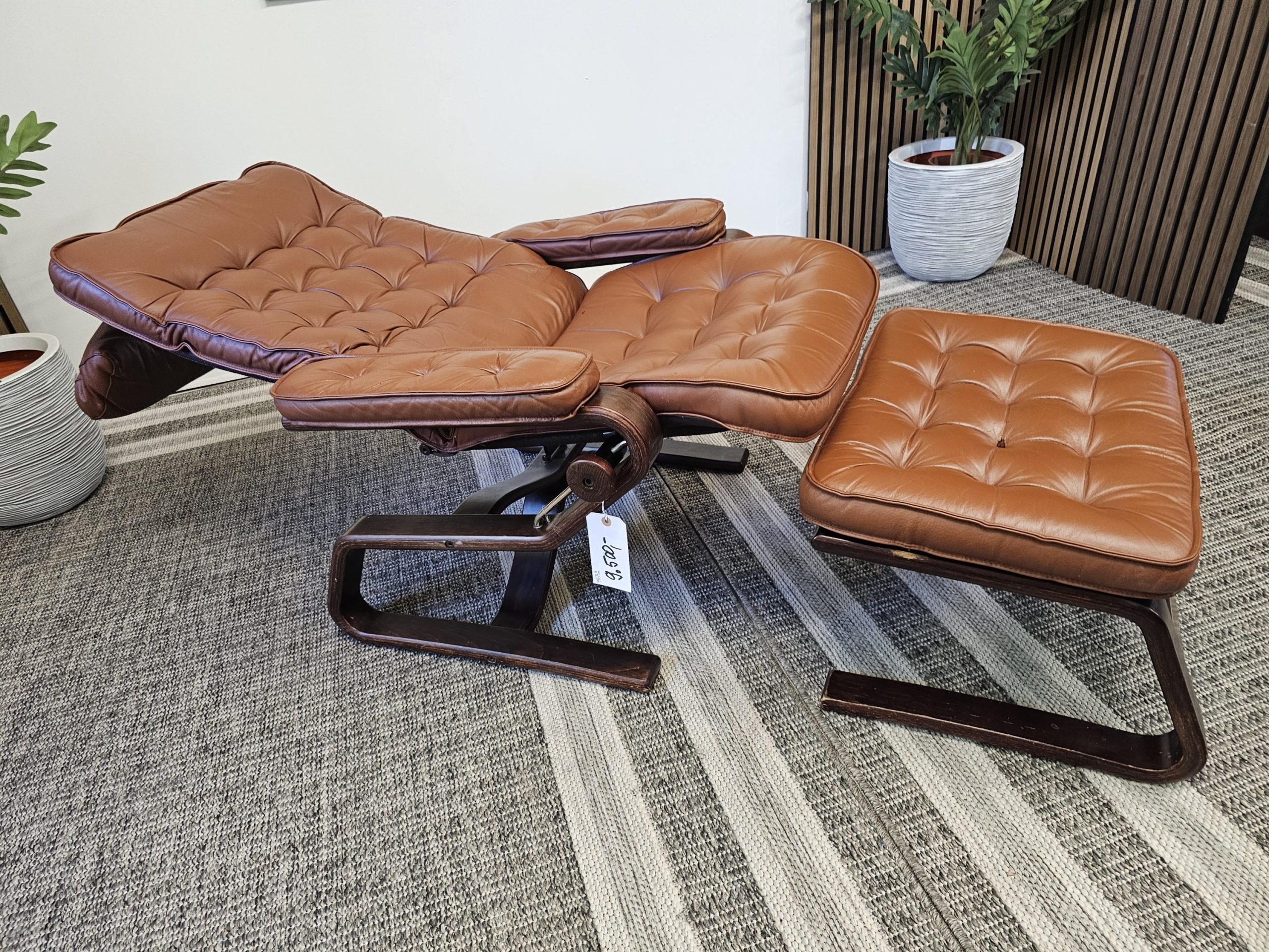 Ekornes Stressless Globe lenestol med krakk - Bilde 4
