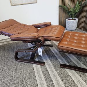 Ekornes Stressless Globe lenestol med krakk - Bilde 7