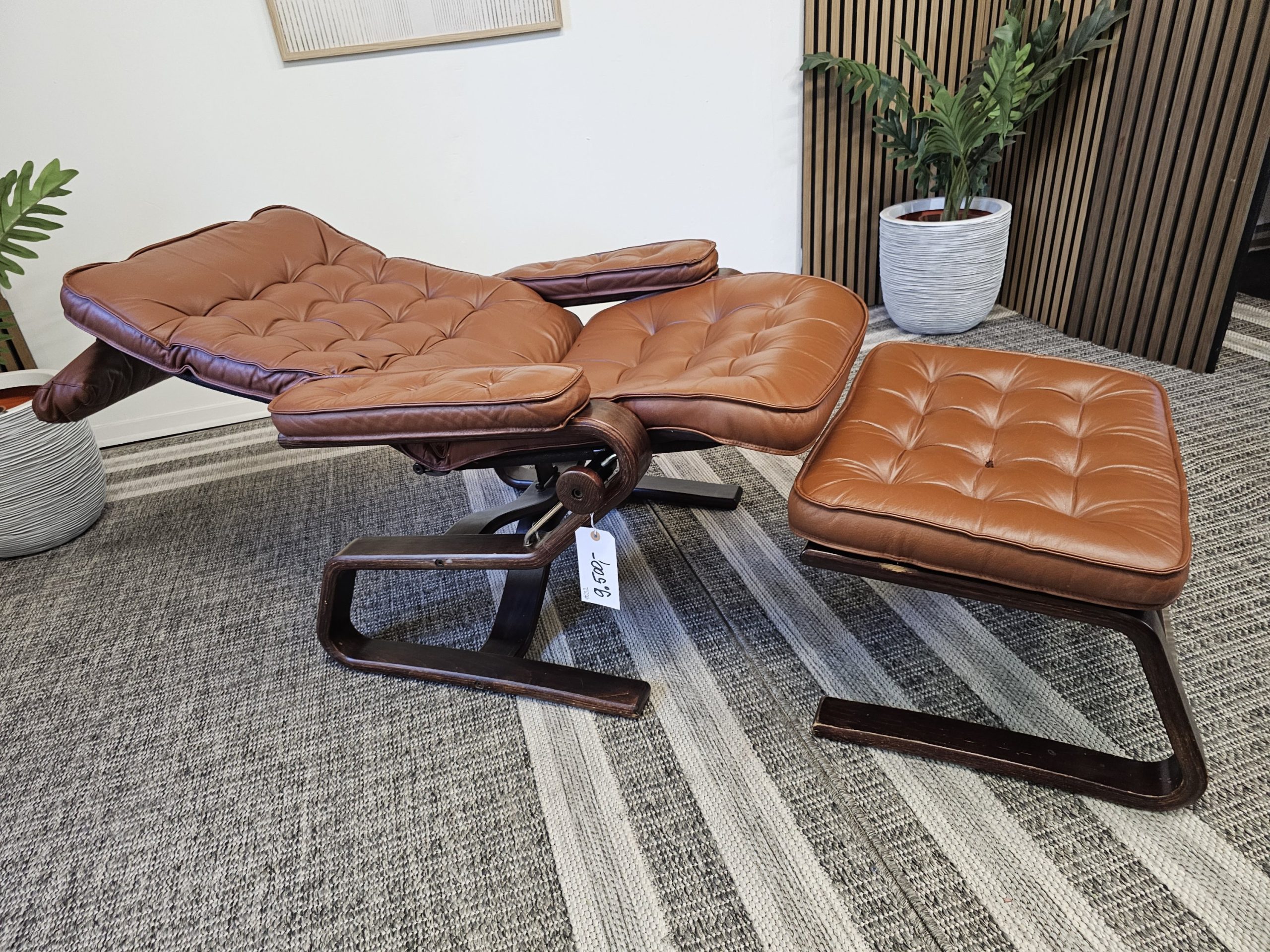 Ekornes Stressless Globe lenestol med krakk - Bilde 7