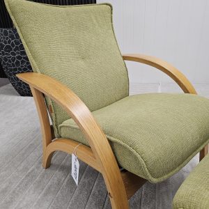 Brunstad Delta Adventure Lav lenestol med krakk - Bilde 14