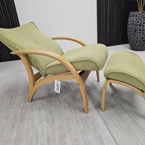 Brunstad Delta Adventure Lav lenestol med krakk - Bilde 4
