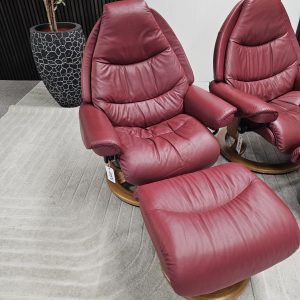 2 stk. Stressless Voyager lenestol med krakk - Bilde 16