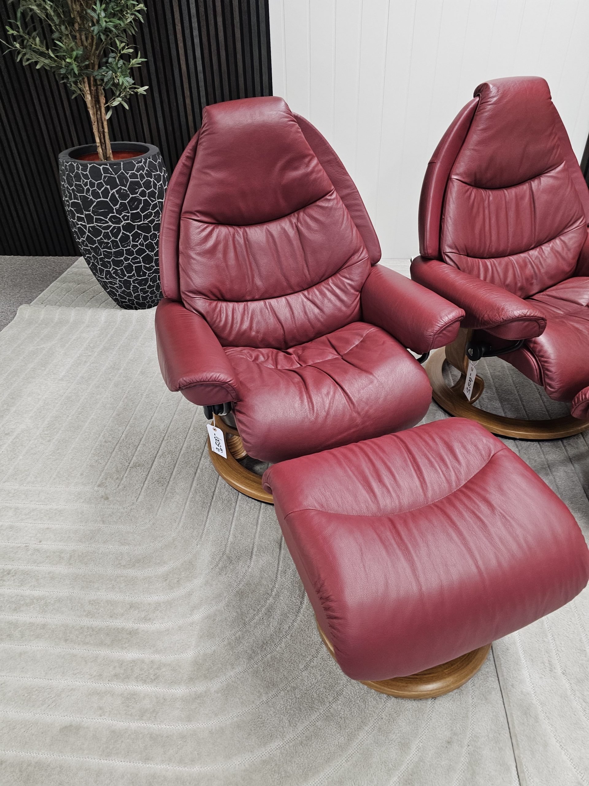 2 stk. Stressless Voyager lenestol med krakk - Bilde 16