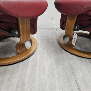 2 stk. Stressless Voyager lenestol med krakk - Bilde 10