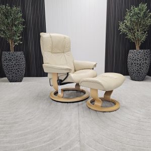 Stressless Mayfair lenestol med krakk - Bilde 2