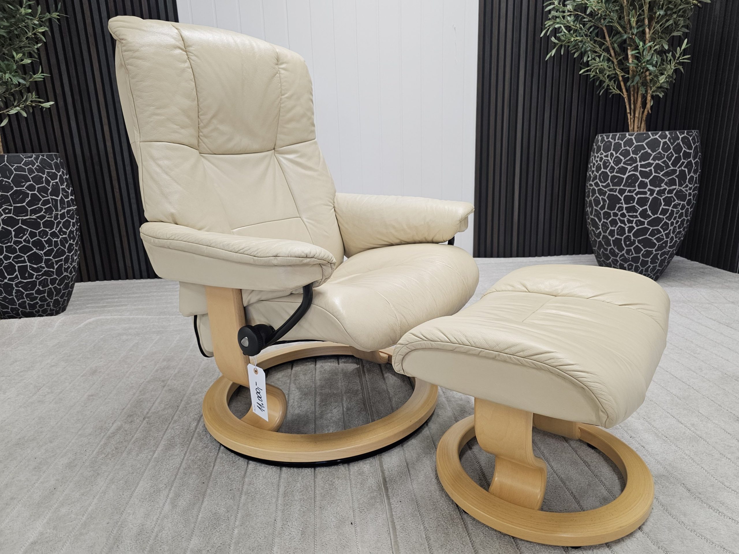 Stressless Mayfair lenestol med krakk - Bilde 4